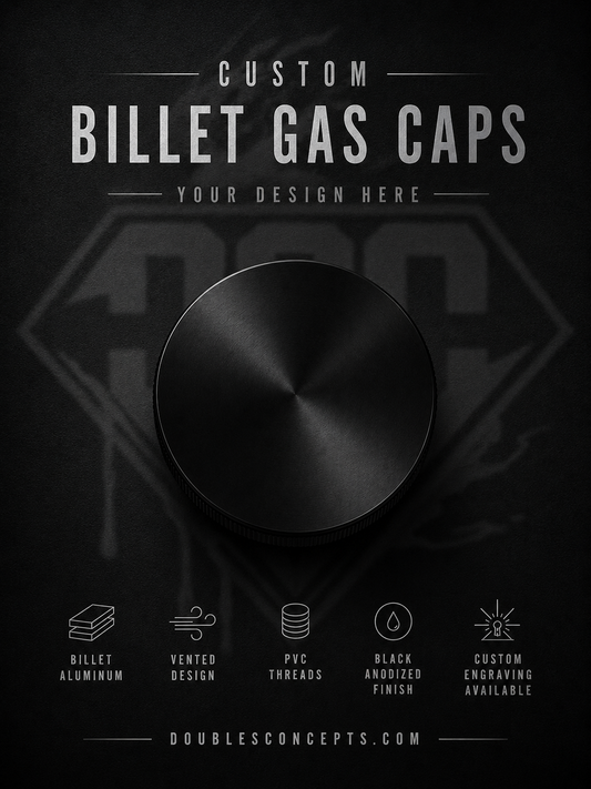 Engraved Billet Gas Cap