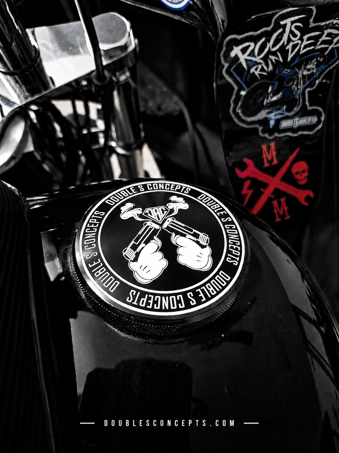 Engraved Billet Gas Cap