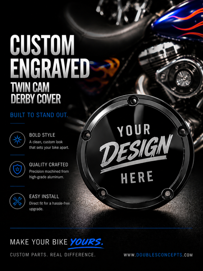 Custom Engraved Derby Cover