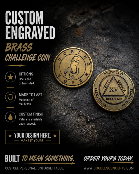 Brass Challenge Coin