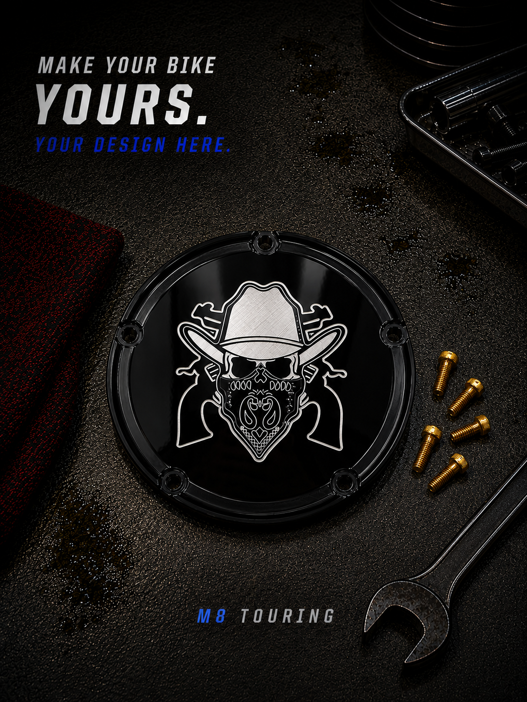 Custom Engraved Derby Cover