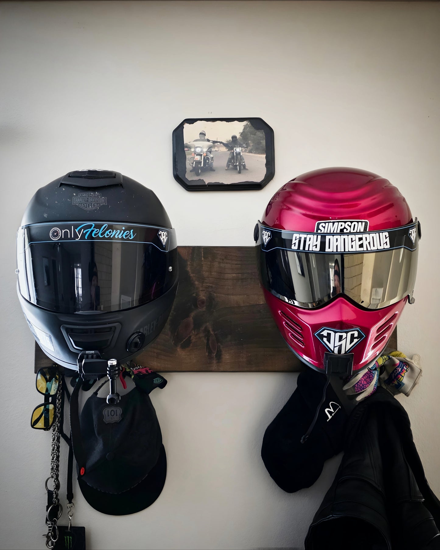DSC - Visor Sticker